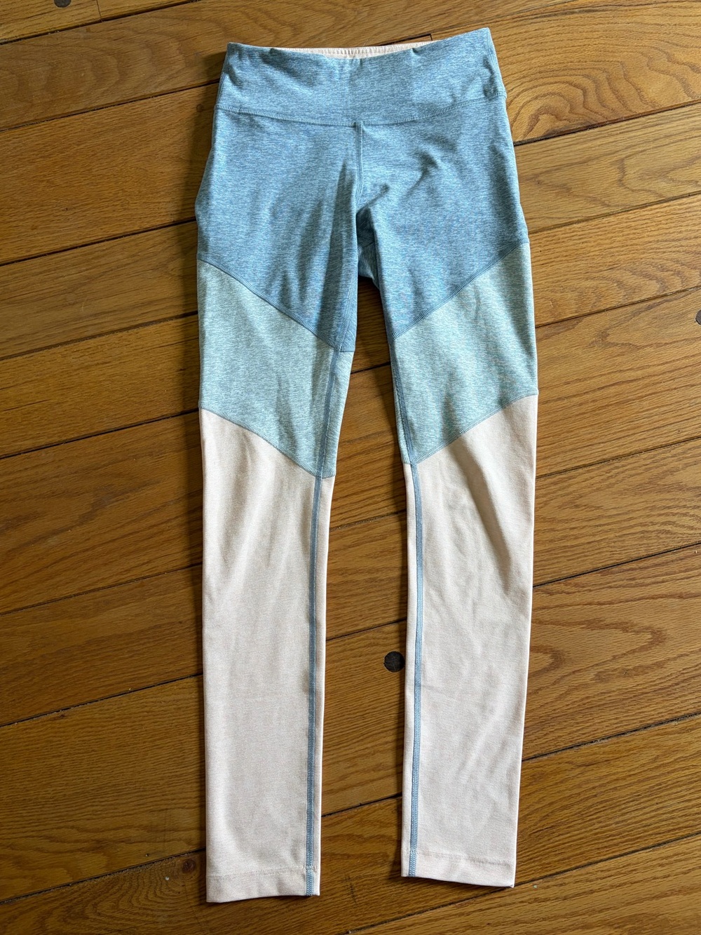 Outdoor Voices Tri Color Leggings